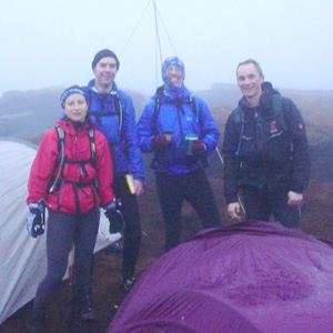 At Bleaklow Head with Team SleepMonsters, HPM 2004
